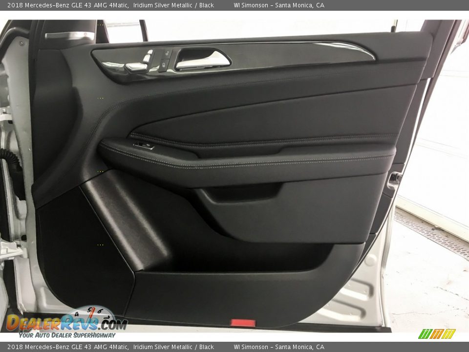 2018 Mercedes-Benz GLE 43 AMG 4Matic Iridium Silver Metallic / Black Photo #30