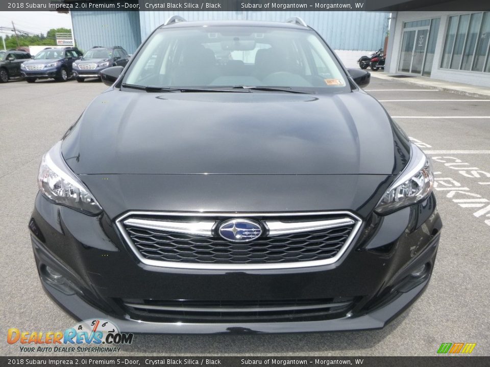 2018 Subaru Impreza 2.0i Premium 5-Door Crystal Black Silica / Black Photo #9