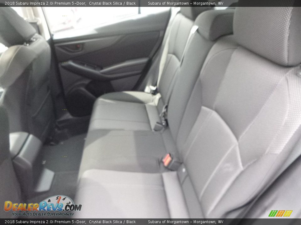 2018 Subaru Impreza 2.0i Premium 5-Door Crystal Black Silica / Black Photo #13