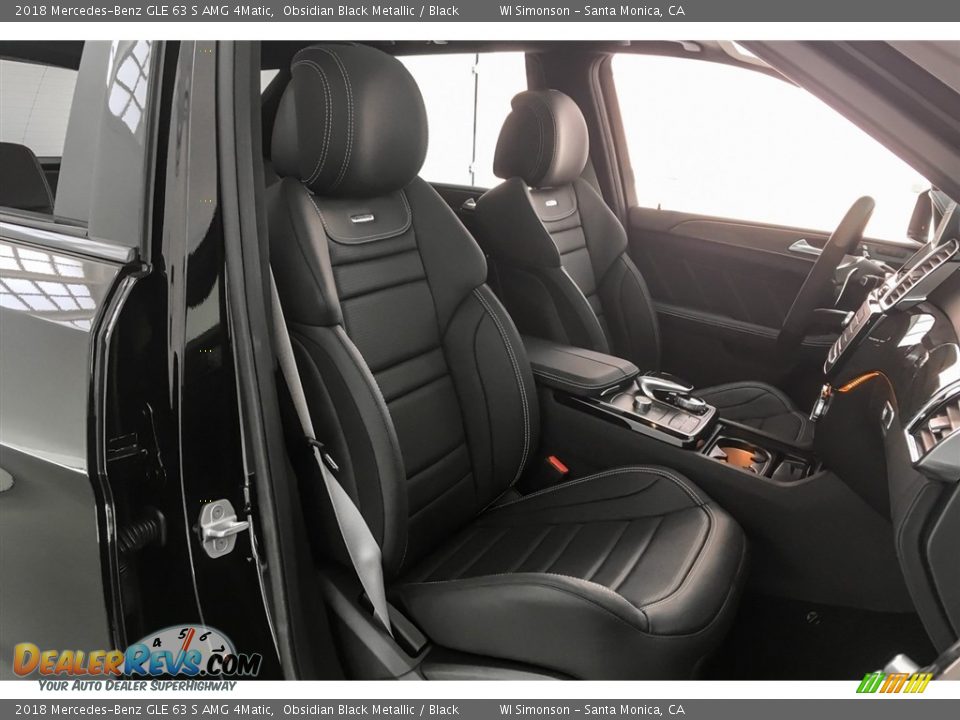 2018 Mercedes-Benz GLE 63 S AMG 4Matic Obsidian Black Metallic / Black Photo #6