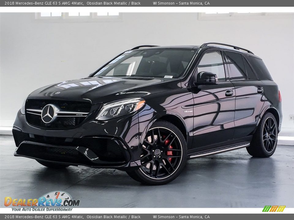 Obsidian Black Metallic 2018 Mercedes-Benz GLE 63 S AMG 4Matic Photo #13