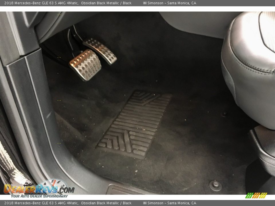 2018 Mercedes-Benz GLE 63 S AMG 4Matic Obsidian Black Metallic / Black Photo #22