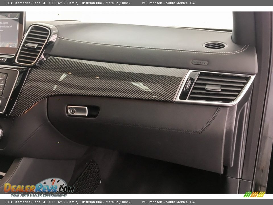 2018 Mercedes-Benz GLE 63 S AMG 4Matic Obsidian Black Metallic / Black Photo #27