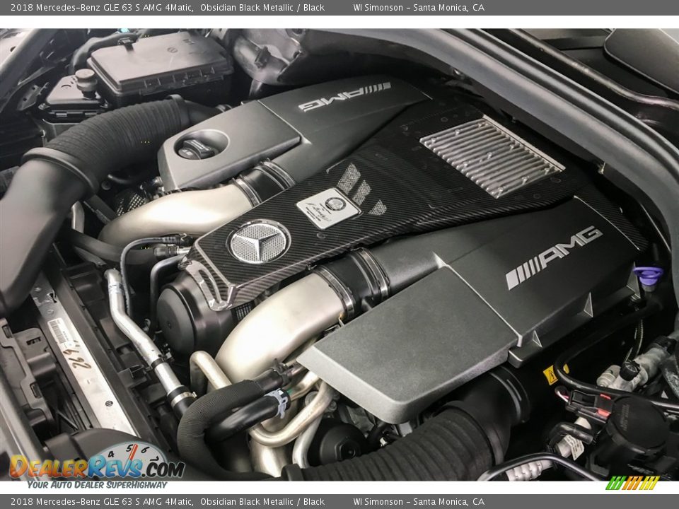 2018 Mercedes-Benz GLE 63 S AMG 4Matic 5.5 Liter AMG DI biturbo DOHC 32-Valve VVT V8 Engine Photo #31