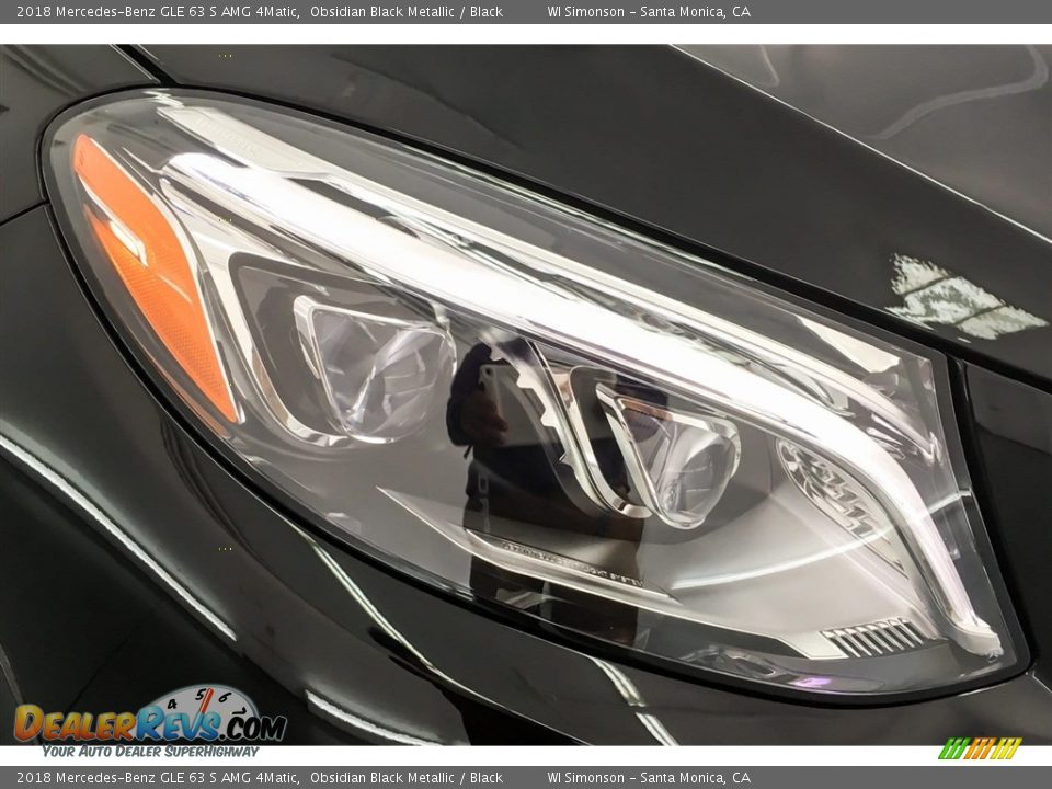 2018 Mercedes-Benz GLE 63 S AMG 4Matic Obsidian Black Metallic / Black Photo #32