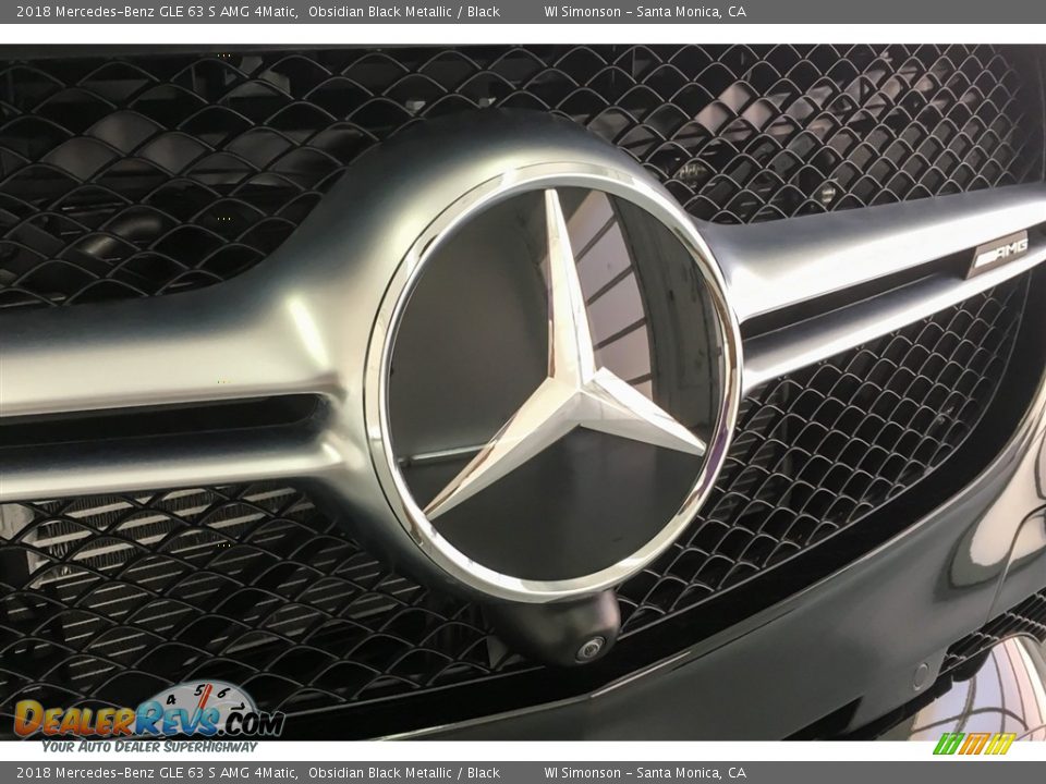 2018 Mercedes-Benz GLE 63 S AMG 4Matic Obsidian Black Metallic / Black Photo #33