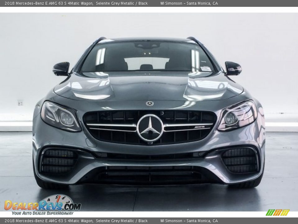 2018 Mercedes-Benz E AMG 63 S 4Matic Wagon Selenite Grey Metallic / Black Photo #2