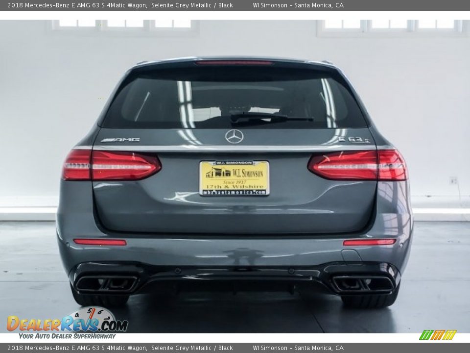 2018 Mercedes-Benz E AMG 63 S 4Matic Wagon Selenite Grey Metallic / Black Photo #3