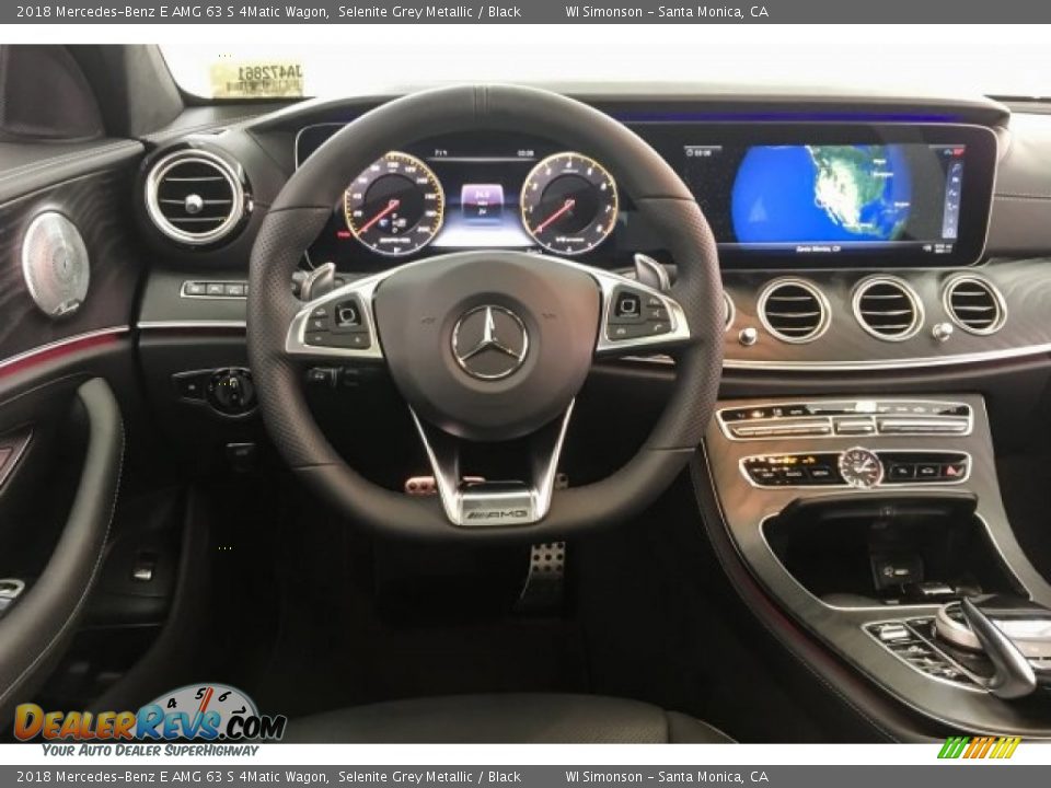 2018 Mercedes-Benz E AMG 63 S 4Matic Wagon Selenite Grey Metallic / Black Photo #4