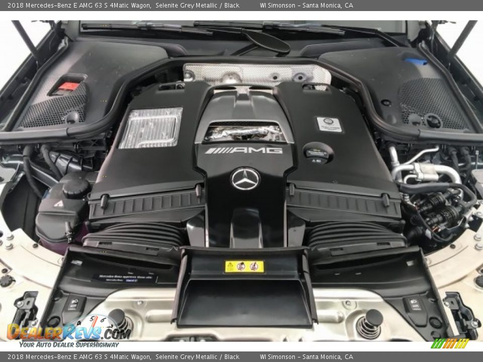 2018 Mercedes-Benz E AMG 63 S 4Matic Wagon 4.0 Liter AMG biturbo DOHC 32-Valve VVT V8 Engine Photo #9