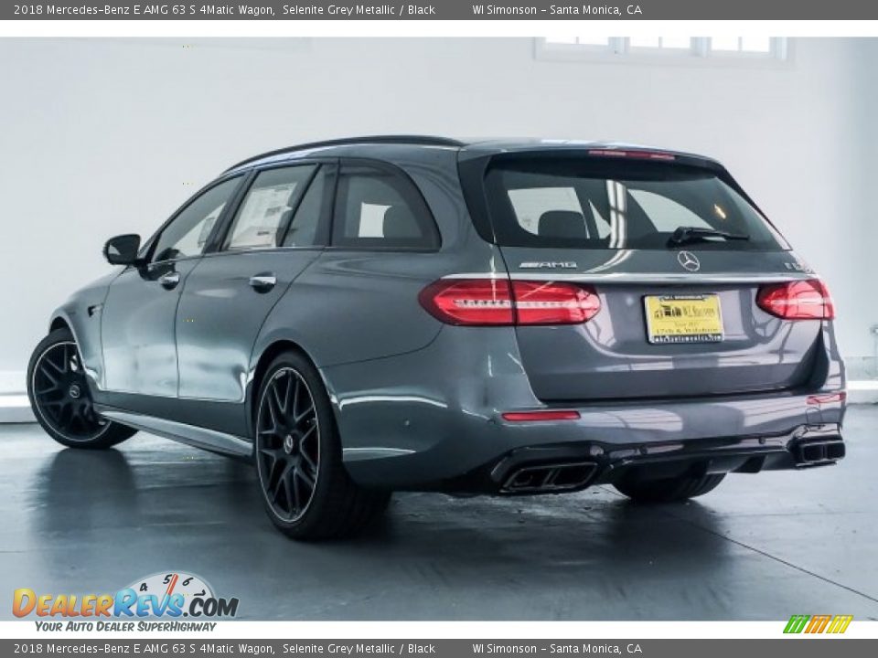 2018 Mercedes-Benz E AMG 63 S 4Matic Wagon Selenite Grey Metallic / Black Photo #10