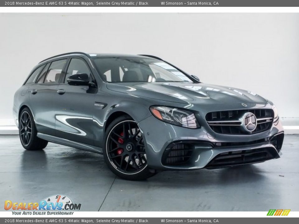 Selenite Grey Metallic 2018 Mercedes-Benz E AMG 63 S 4Matic Wagon Photo #12