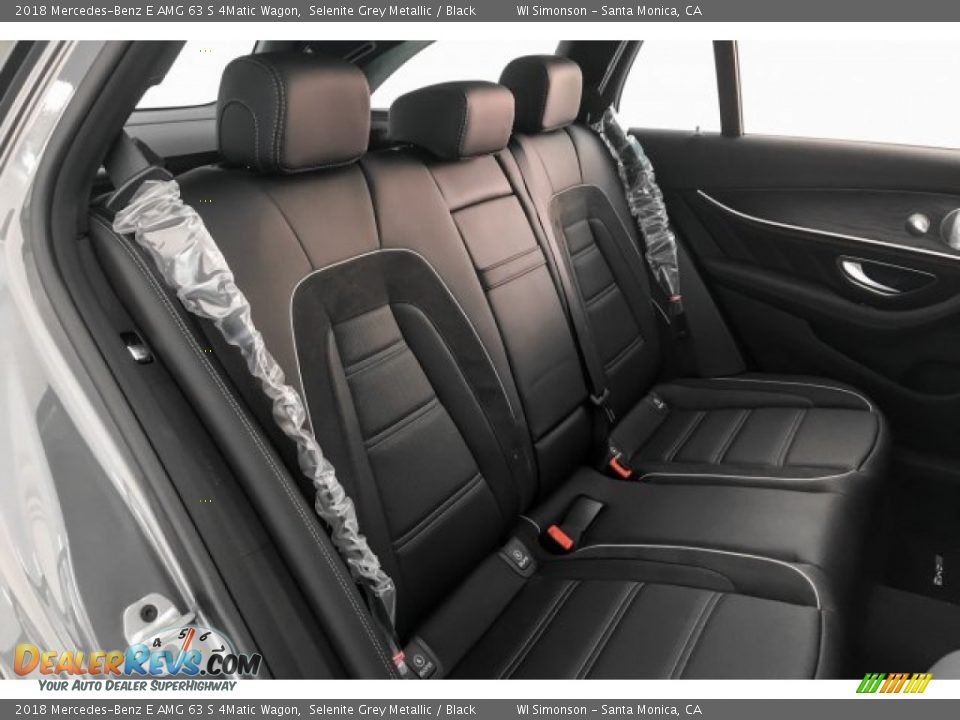 Rear Seat of 2018 Mercedes-Benz E AMG 63 S 4Matic Wagon Photo #15