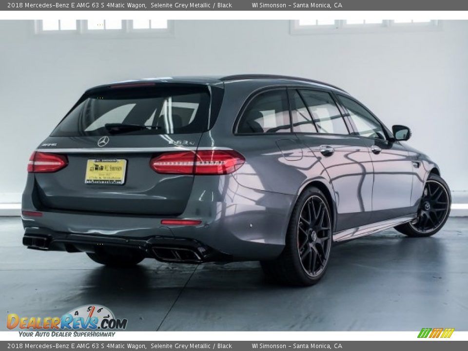 2018 Mercedes-Benz E AMG 63 S 4Matic Wagon Selenite Grey Metallic / Black Photo #16