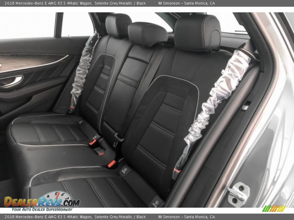 Rear Seat of 2018 Mercedes-Benz E AMG 63 S 4Matic Wagon Photo #17