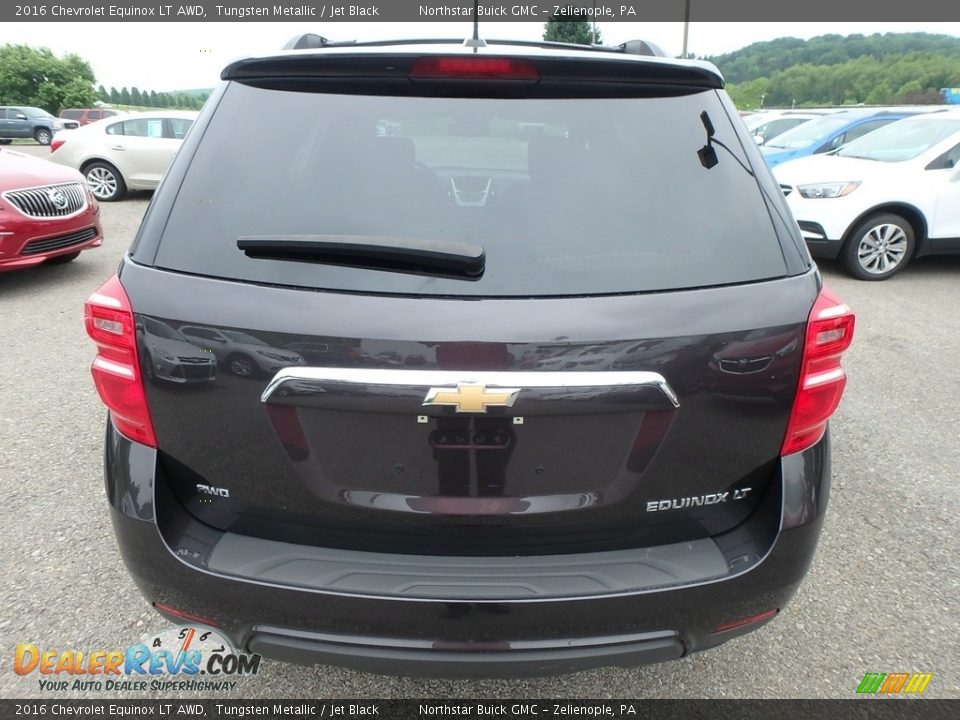 2016 Chevrolet Equinox LT AWD Tungsten Metallic / Jet Black Photo #10