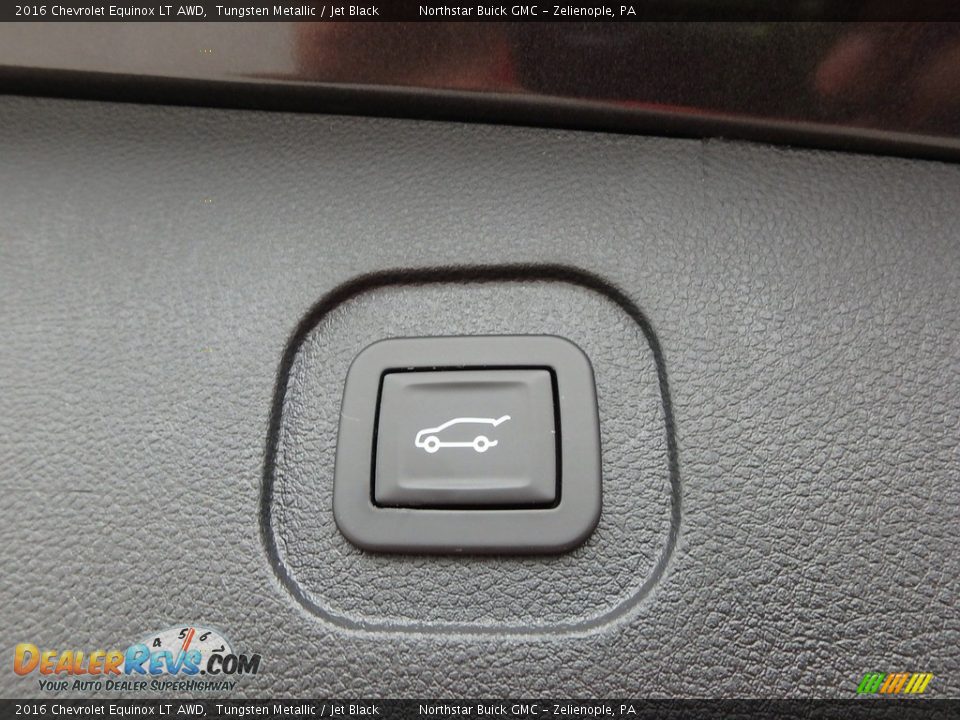 2016 Chevrolet Equinox LT AWD Tungsten Metallic / Jet Black Photo #12