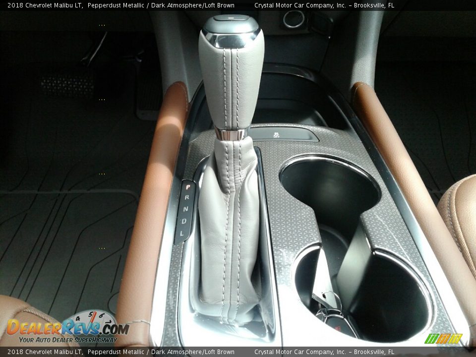 2018 Chevrolet Malibu LT Pepperdust Metallic / Dark Atmosphere/Loft Brown Photo #16