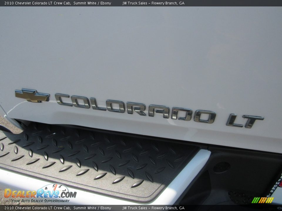 2010 Chevrolet Colorado LT Crew Cab Summit White / Ebony Photo #32