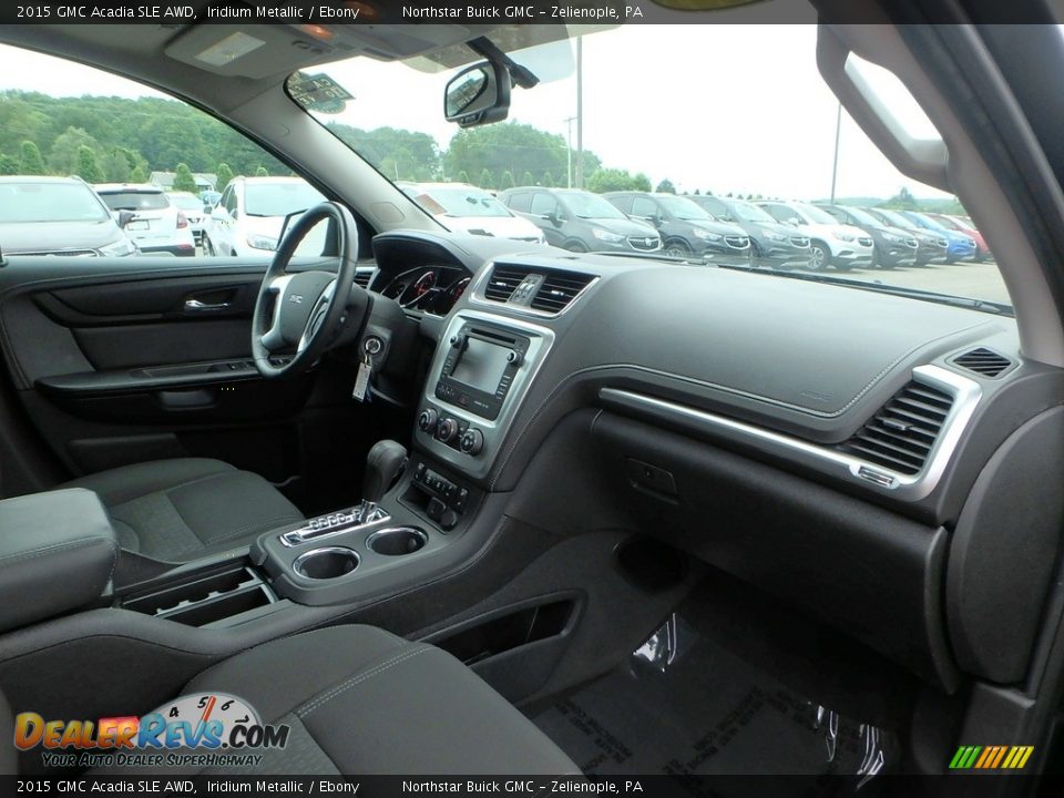 2015 GMC Acadia SLE AWD Iridium Metallic / Ebony Photo #6