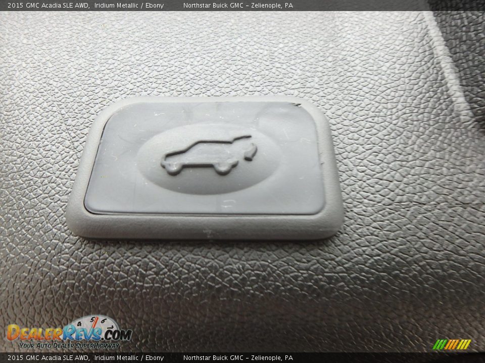 2015 GMC Acadia SLE AWD Iridium Metallic / Ebony Photo #12