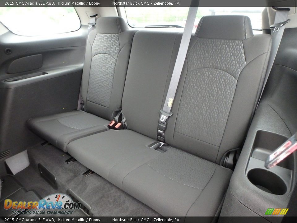 2015 GMC Acadia SLE AWD Iridium Metallic / Ebony Photo #18