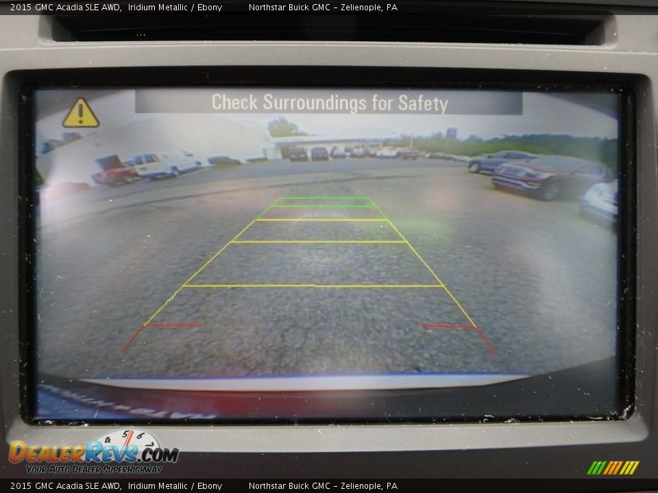 2015 GMC Acadia SLE AWD Iridium Metallic / Ebony Photo #29