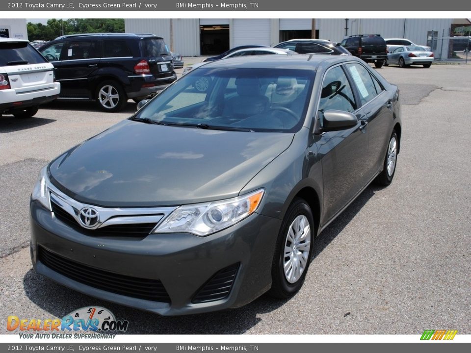 2012 Toyota Camry LE Cypress Green Pearl / Ivory Photo #1