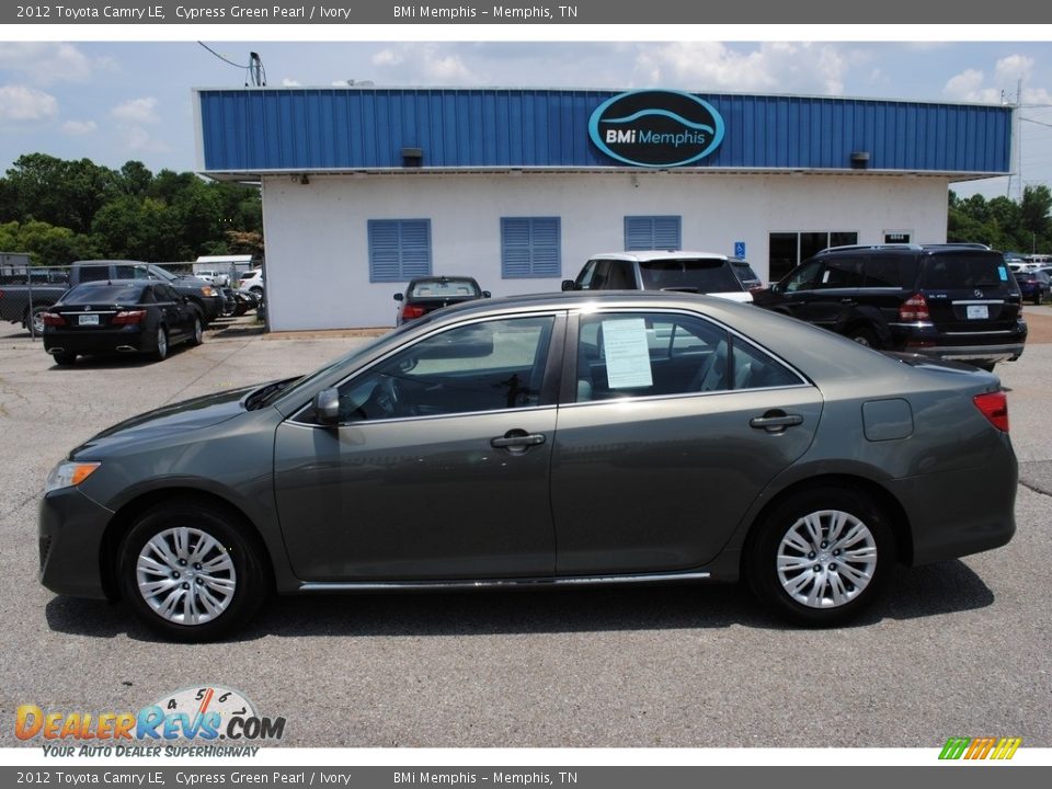 2012 Toyota Camry LE Cypress Green Pearl / Ivory Photo #2