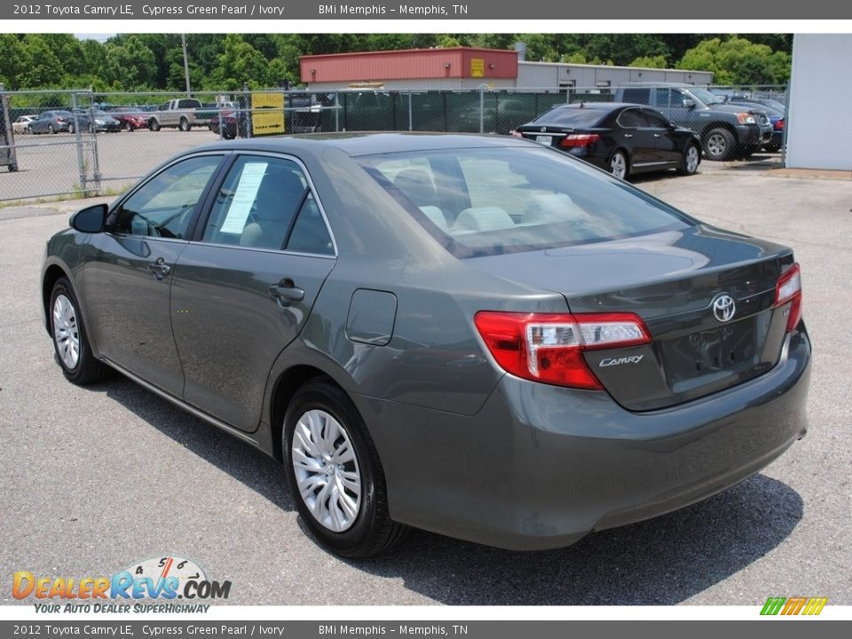 2012 Toyota Camry LE Cypress Green Pearl / Ivory Photo #3