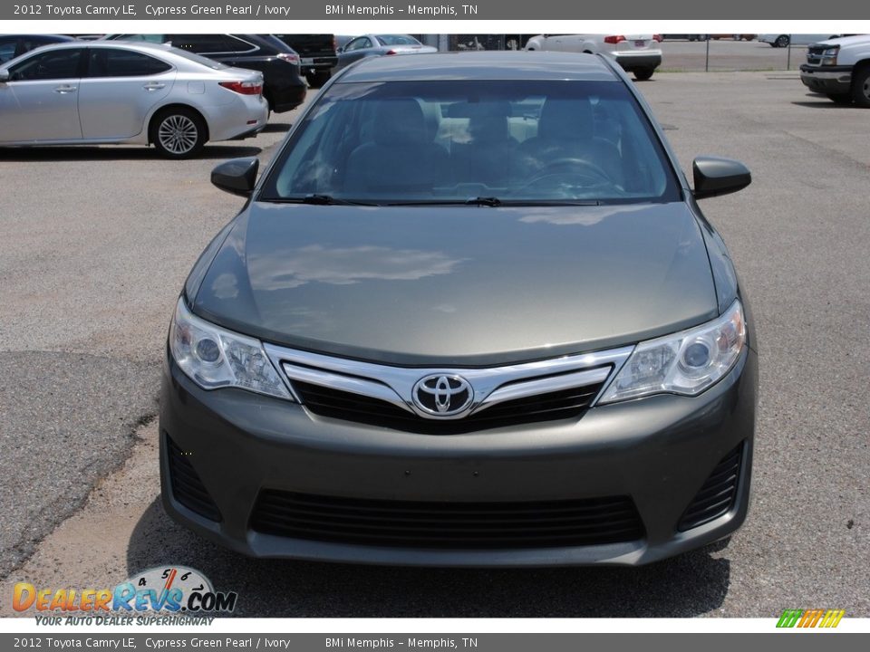 2012 Toyota Camry LE Cypress Green Pearl / Ivory Photo #8