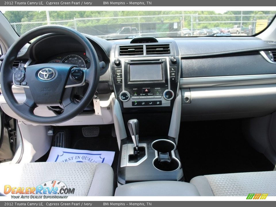 2012 Toyota Camry LE Cypress Green Pearl / Ivory Photo #12