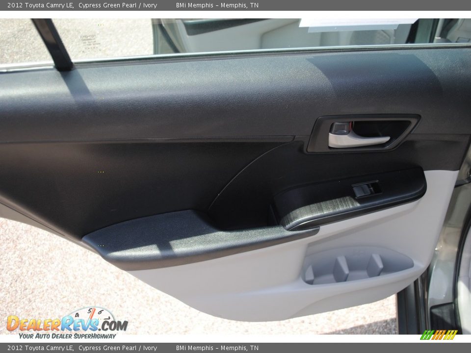 2012 Toyota Camry LE Cypress Green Pearl / Ivory Photo #17
