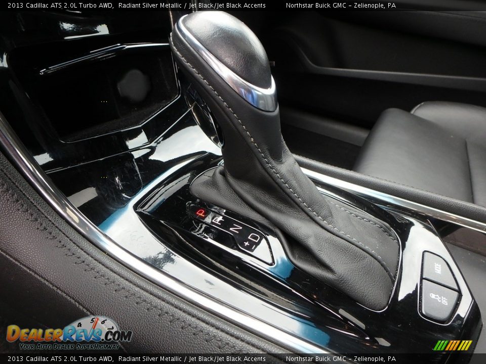 2013 Cadillac ATS 2.0L Turbo AWD Radiant Silver Metallic / Jet Black/Jet Black Accents Photo #25