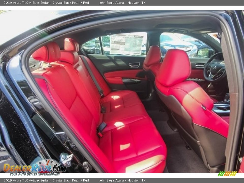 Rear Seat of 2019 Acura TLX A-Spec Sedan Photo #23