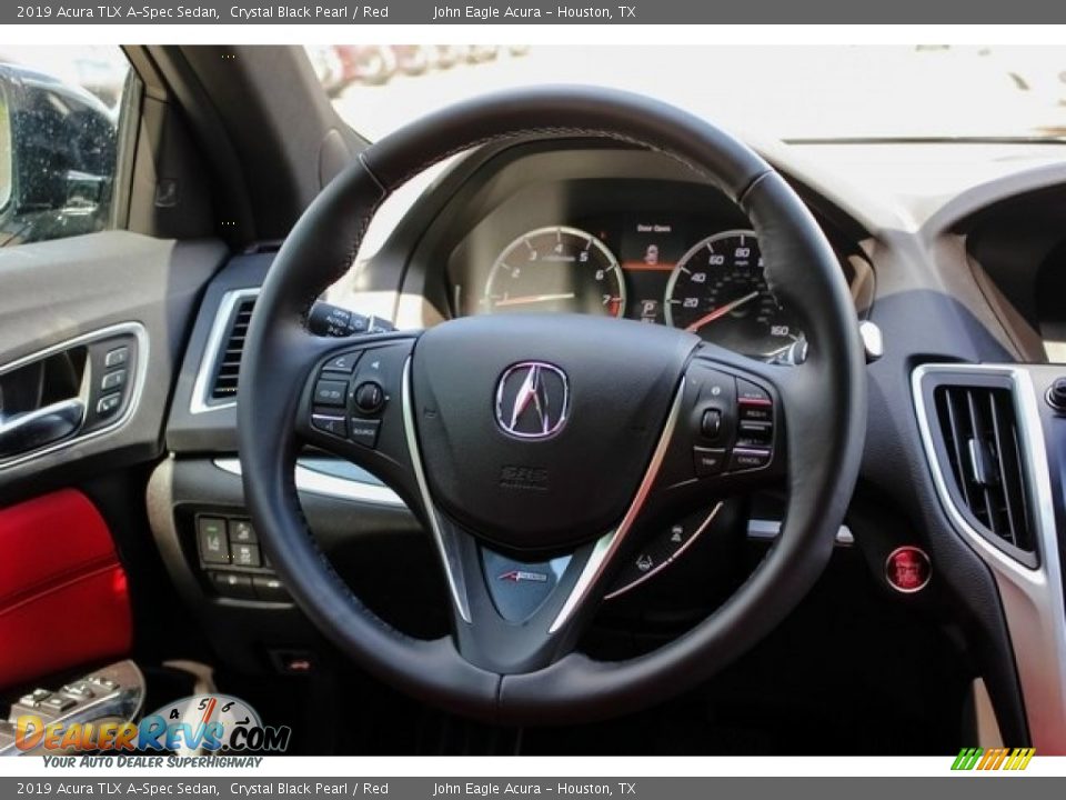 2019 Acura TLX A-Spec Sedan Steering Wheel Photo #28
