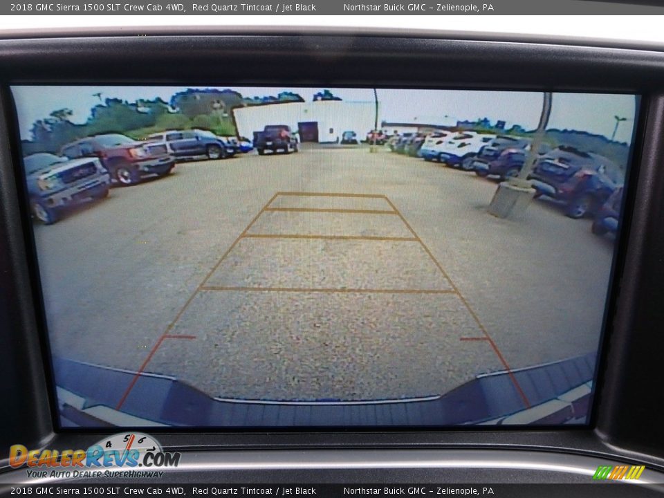 2018 GMC Sierra 1500 SLT Crew Cab 4WD Red Quartz Tintcoat / Jet Black Photo #20