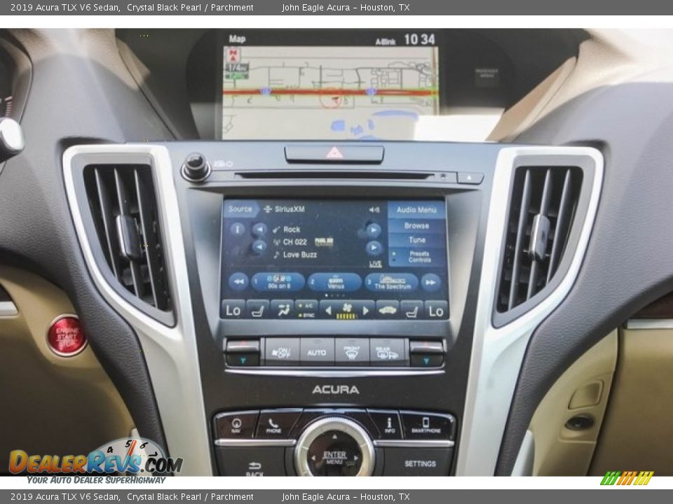 2019 Acura TLX V6 Sedan Crystal Black Pearl / Parchment Photo #32