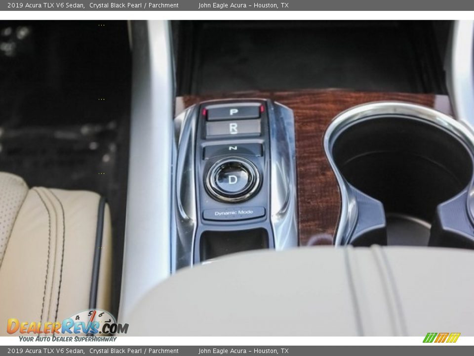 2019 Acura TLX V6 Sedan Crystal Black Pearl / Parchment Photo #34