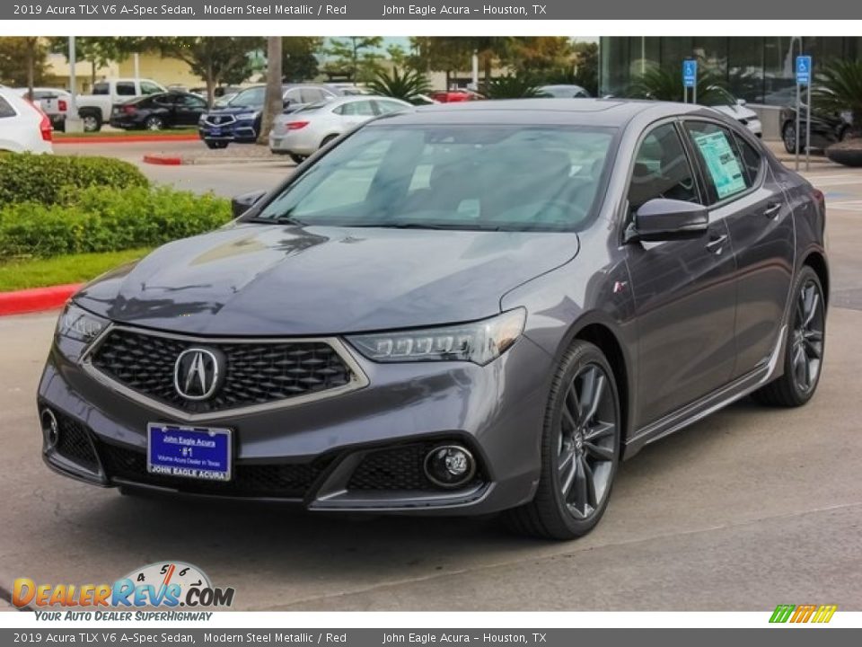 Front 3/4 View of 2019 Acura TLX V6 A-Spec Sedan Photo #3