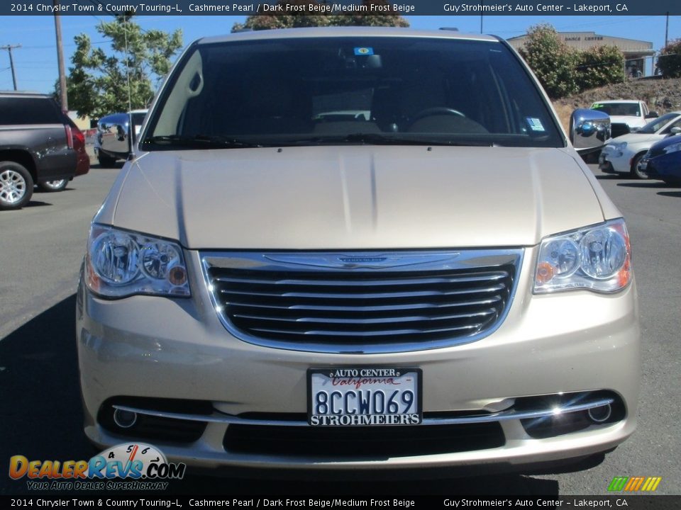 2014 Chrysler Town & Country Touring-L Cashmere Pearl / Dark Frost Beige/Medium Frost Beige Photo #2