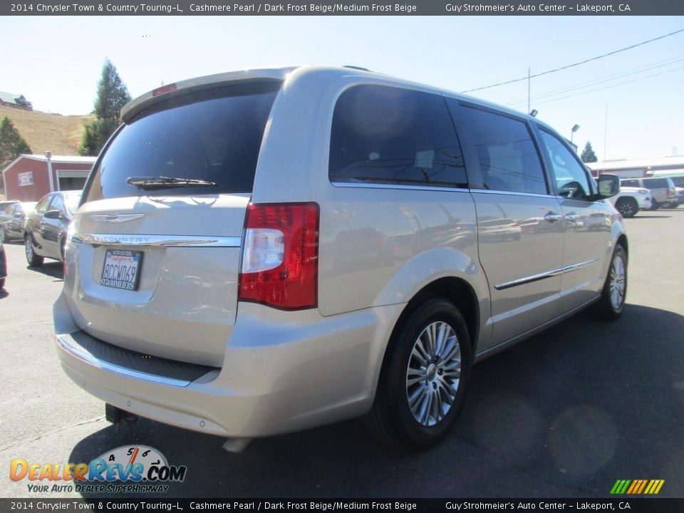 2014 Chrysler Town & Country Touring-L Cashmere Pearl / Dark Frost Beige/Medium Frost Beige Photo #7