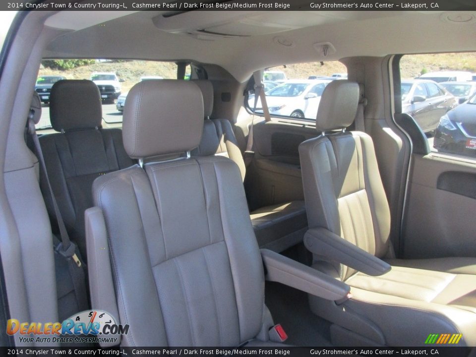 2014 Chrysler Town & Country Touring-L Cashmere Pearl / Dark Frost Beige/Medium Frost Beige Photo #8