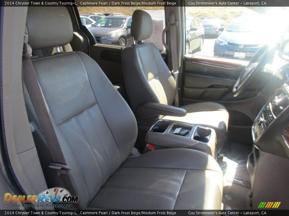 2014 Chrysler Town & Country Touring-L Cashmere Pearl / Dark Frost Beige/Medium Frost Beige Photo #9