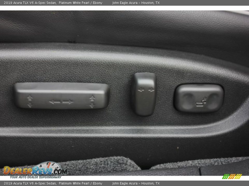 2019 Acura TLX V6 A-Spec Sedan Platinum White Pearl / Ebony Photo #14