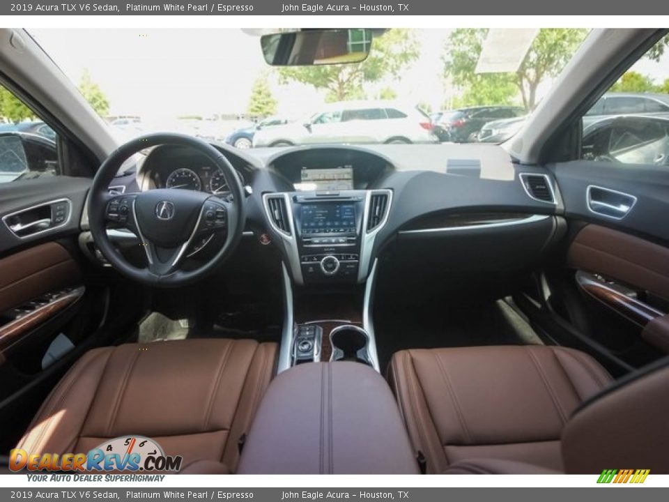 Espresso Interior - 2019 Acura TLX V6 Sedan Photo #9