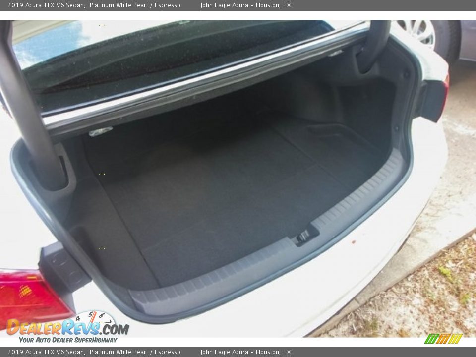 2019 Acura TLX V6 Sedan Platinum White Pearl / Espresso Photo #22