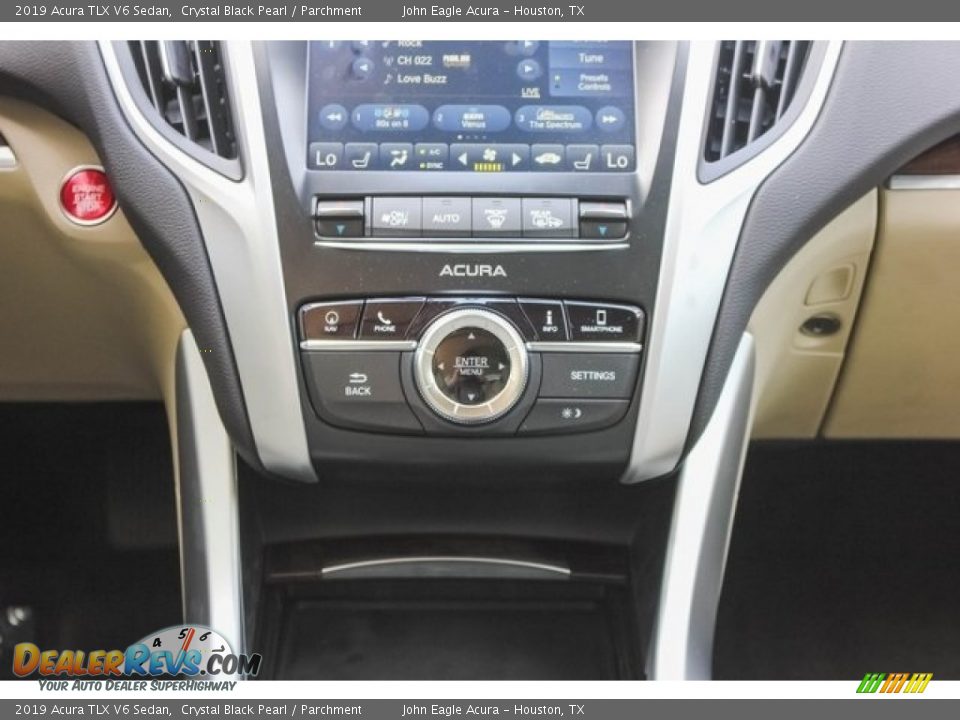 2019 Acura TLX V6 Sedan Crystal Black Pearl / Parchment Photo #33