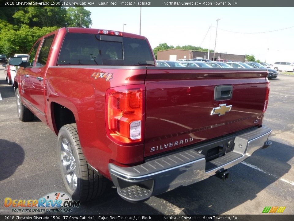 2018 Chevrolet Silverado 1500 LTZ Crew Cab 4x4 Cajun Red Tintcoat / Jet Black Photo #2