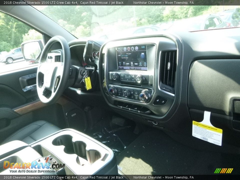 2018 Chevrolet Silverado 1500 LTZ Crew Cab 4x4 Cajun Red Tintcoat / Jet Black Photo #9